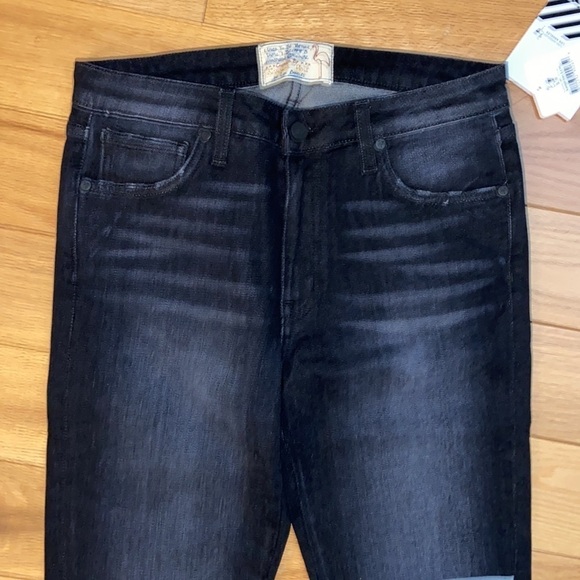 NWT Sandrine Rose Mixed Denim Zipper Jeans, size 27 - Picture 4 of 9